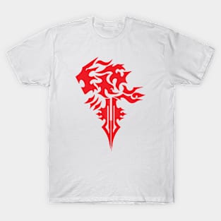 Logo FF8 Rojo T-Shirt